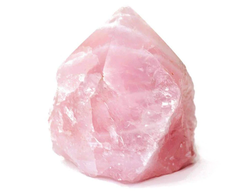 Rose Quartz Rough Raw For Attracting Unconditional Love And Infinite Peace