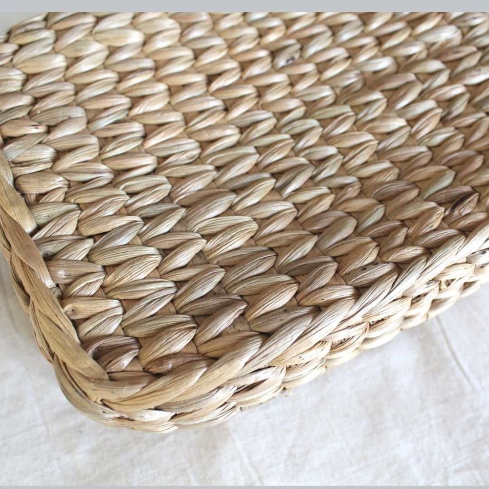 Basket With Lid - Water Reed (Kauna Grass)