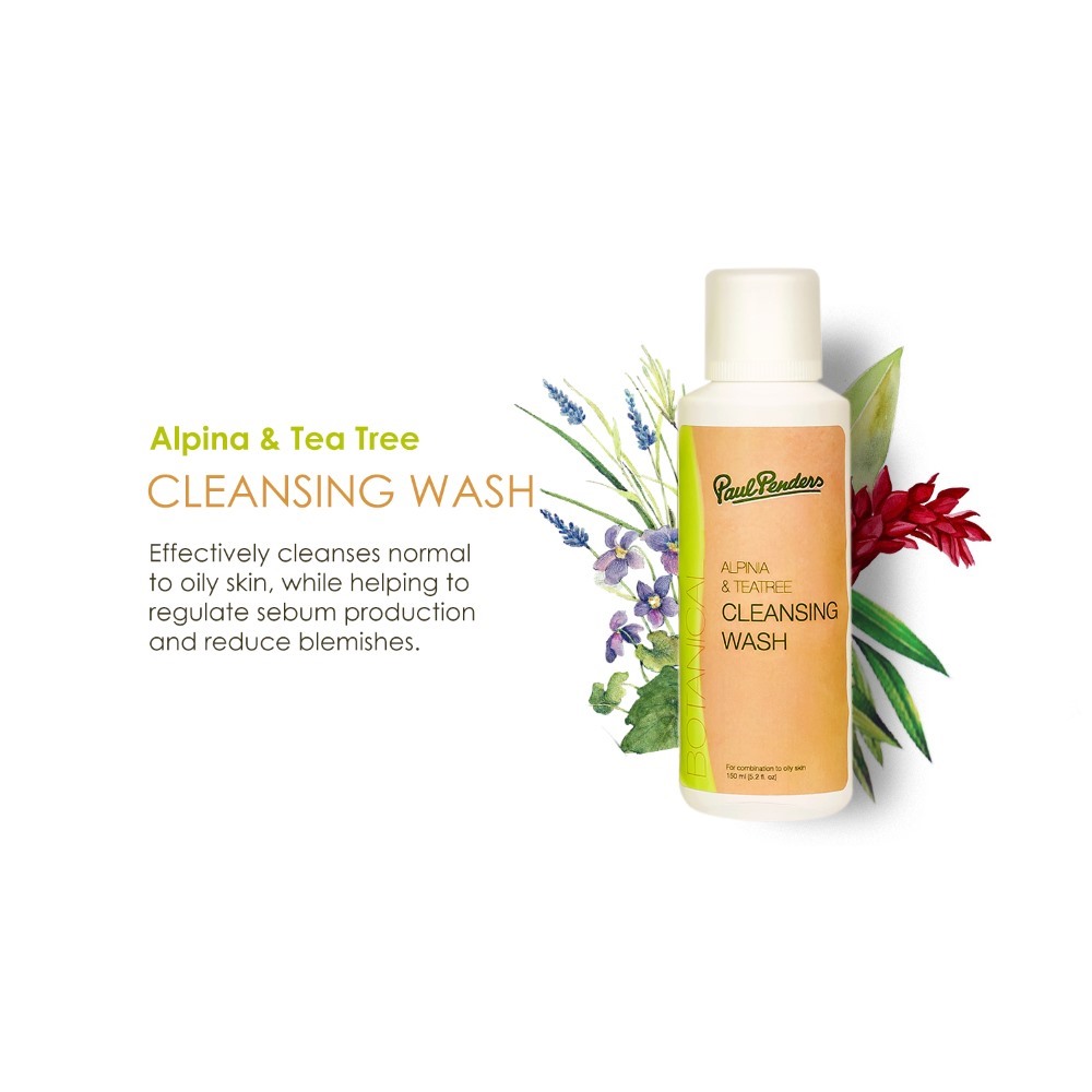 Paul Penders Alpinia & Tea Tree Cleansing Wash - 150ml