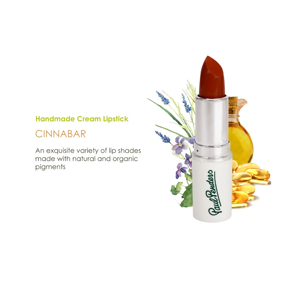 Paul Penders Handmade Cream Lipstick- Cinnabar- 4g